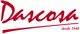 Logo Dascosa, desde 1948, en rojo